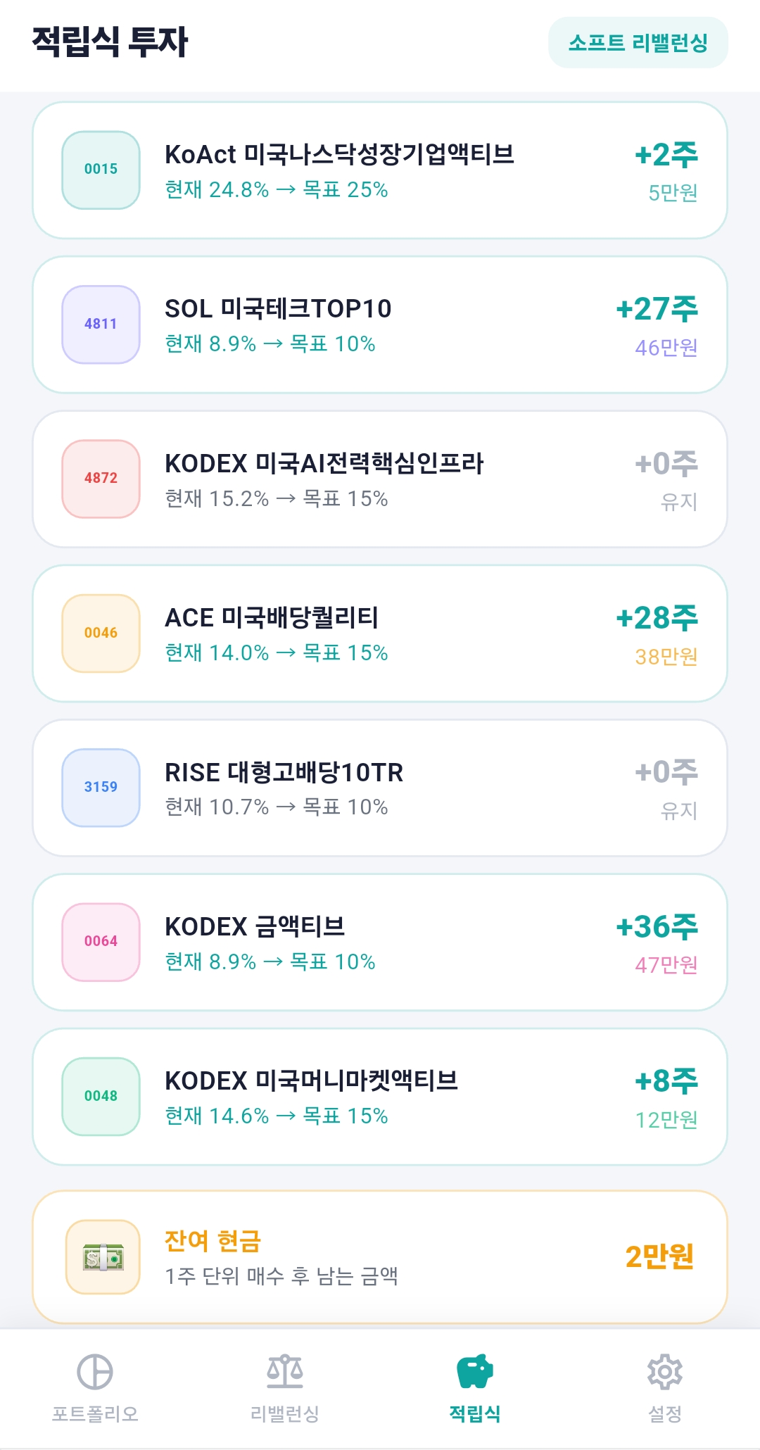 소프트 리밸런싱